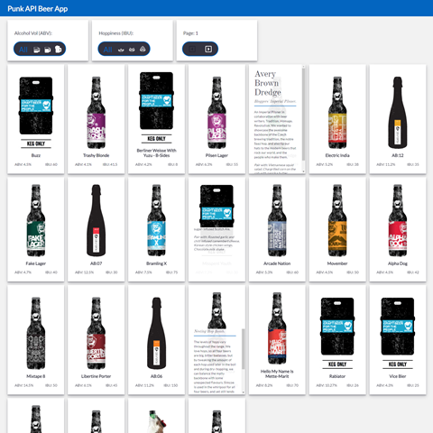 Beer App using Punk API